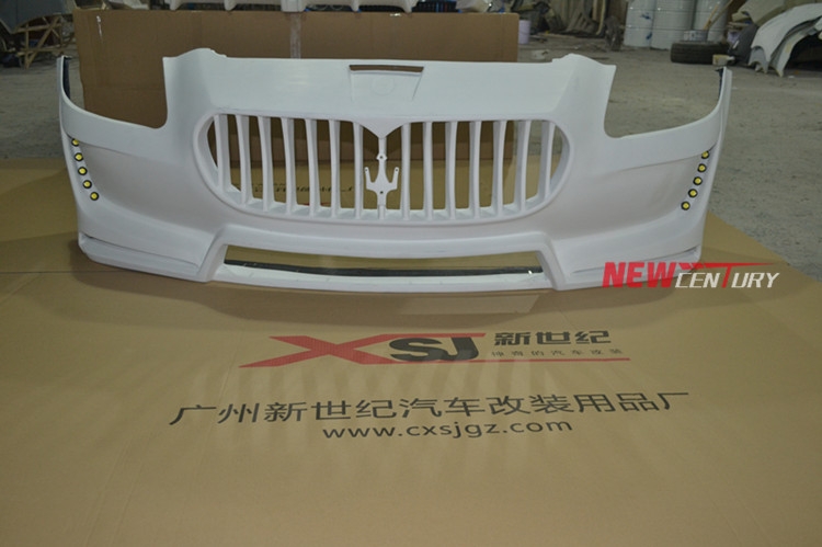 老款瑪莎拉蒂總載改裝Fairy design大包圍 總載安裝前杠后杠套件