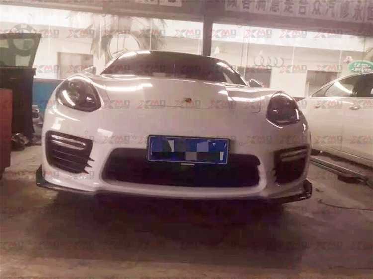 保時(shí)捷panamera GTS改裝碳纖維前唇 大包圍GTS前唇 尾翼 后唇機(jī)蓋