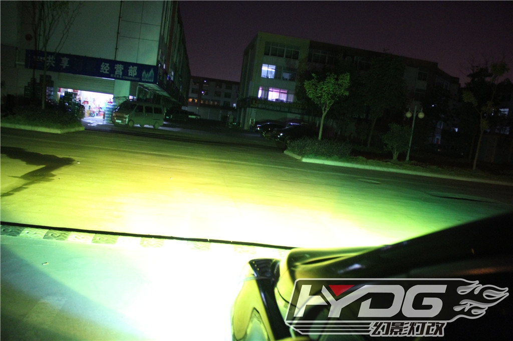 標致3008改裝大燈案例