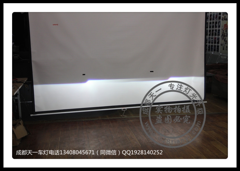 成都新款標(biāo)志408車燈改裝Q5\海拉雙光透鏡LED日行燈
