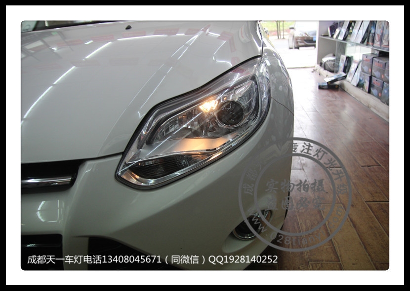 成都?？怂垢难b車燈升級海拉5透鏡歐司朗氙氣燈