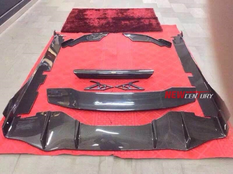 蘭博基尼LP600改裝DMC碳纖維小包圍 LP610-4改裝前唇后唇碳纖維尾翼