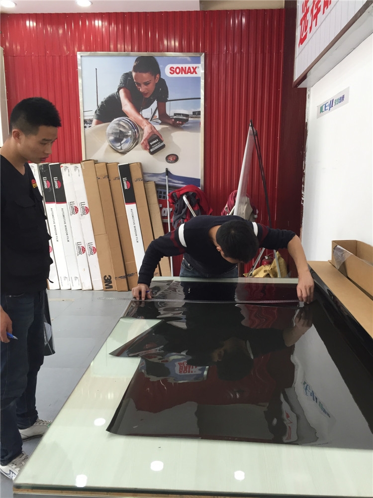 武漢汽車貼膜武昌四季貼膜南湖店雪鐵龍C4全車愛思酷膜質量怎么樣