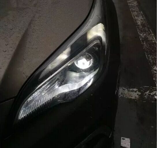 【每日改燈案例】別克福特嘉年華同步燈光升級(jí)改裝    深圳光速車改改燈