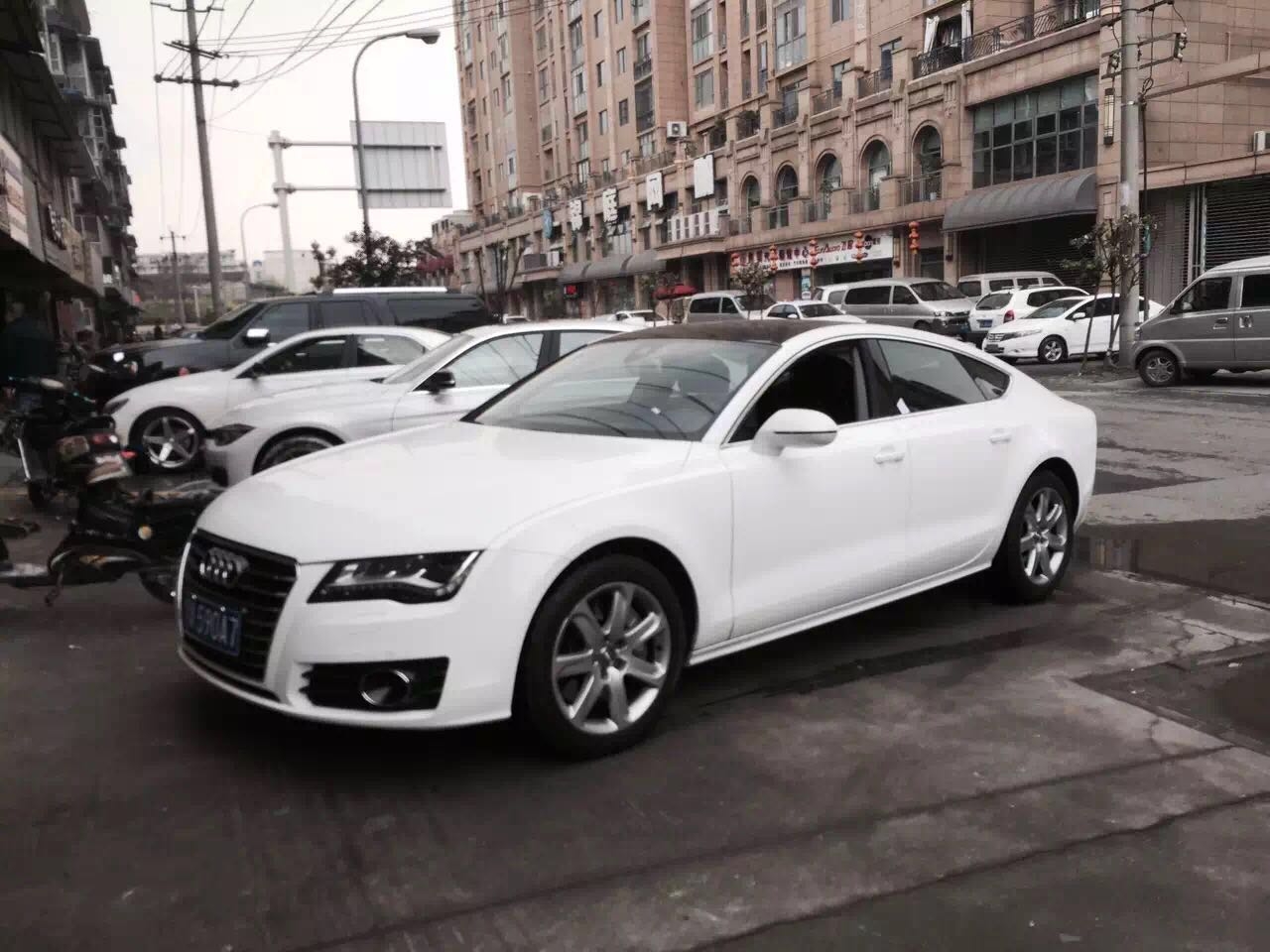 奧迪A7升級19寸刀鋒 RS7定制鍛造輪轂 A5 A6都可以
