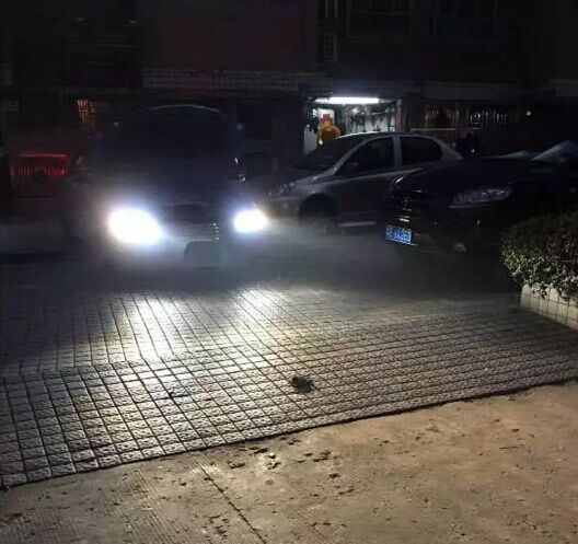 每日改燈案例：老銳志車燈改裝德國(guó)海拉5雙光透鏡   深圳光速車改改燈