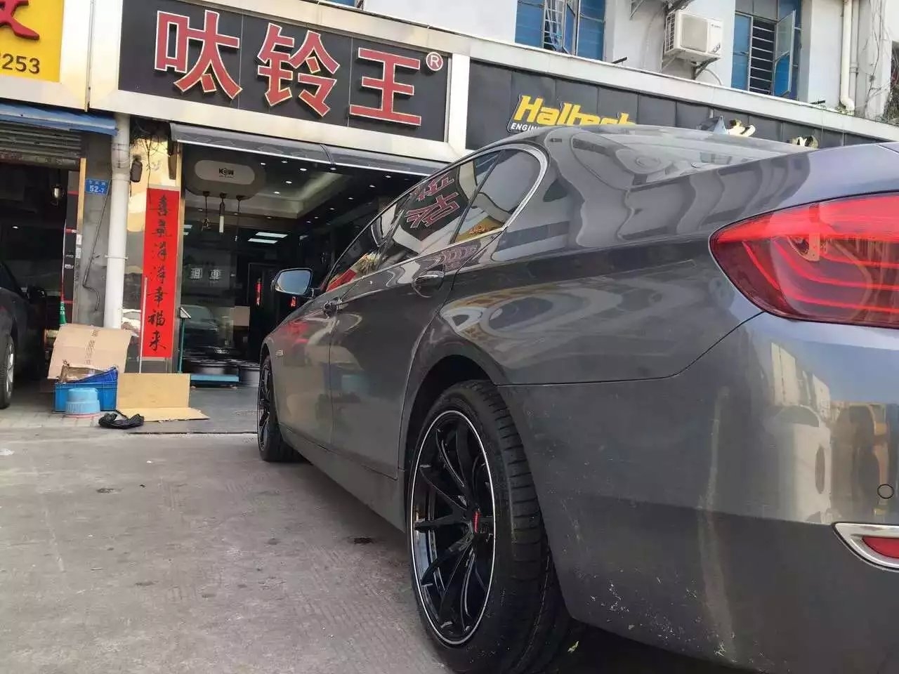 寶馬，裝 全新 RAYS G25 完工