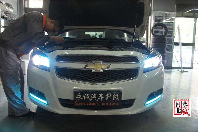 【永誠(chéng)汽車】石家莊邁銳寶改燈，升級(jí)旗艦氙氣大燈總成