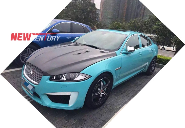捷豹XJL開孔機(jī)蓋散熱口 XF改裝大包圍機(jī)蓋出風(fēng)口