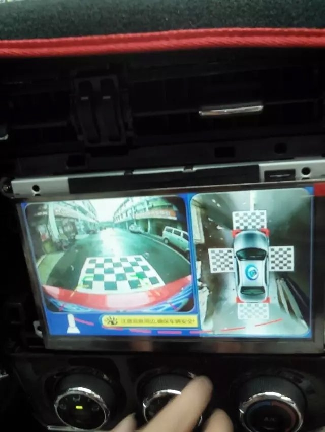 卡罗拉加装360度全景行车记录仪 停车监控系统