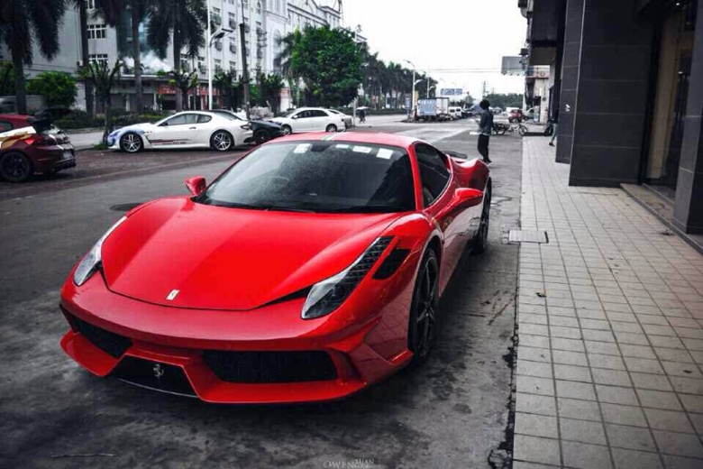 法拉利458改裝DMC大包圍 F458升級(jí)改裝Speciale A前杠大包圍尾翼