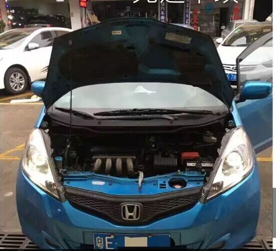每日改燈案例：飛度車燈升級(jí)奧迪Q5雙光透鏡    深圳光速車改改燈