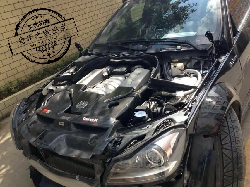 奔馳C63AMG車身改色 ＋包圍＋排氣＋刷ECU提升動(dòng)力