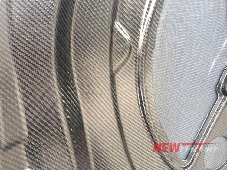 捷豹F-TYPE碳纖維原廠款機蓋 3.0 5.0T改裝開孔散熱引擎蓋雙面碳