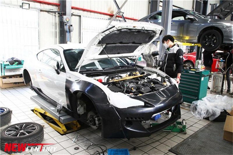 豐田GT86改裝RocketBunny寬體二代大包圍套件介紹