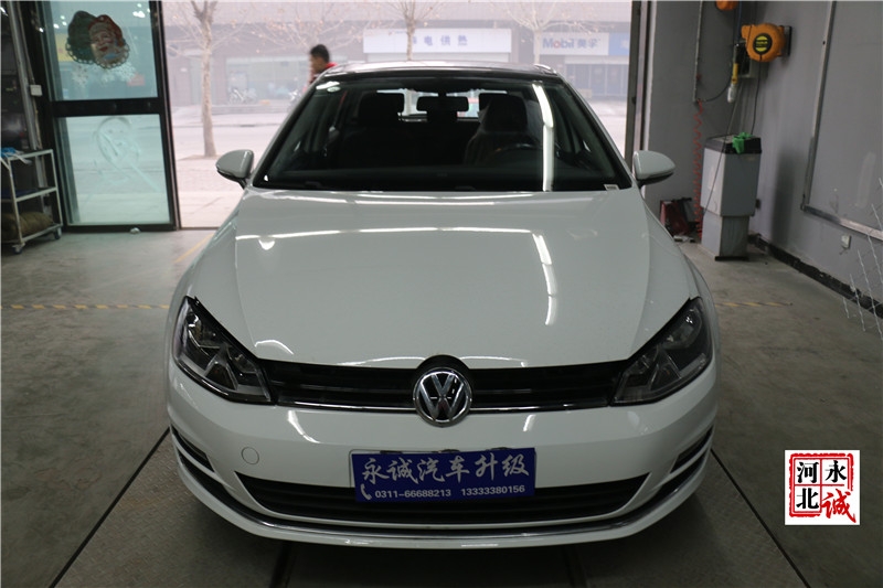 【永誠汽車】石家莊專業(yè)改燈，高爾夫7升級時宇大燈總成