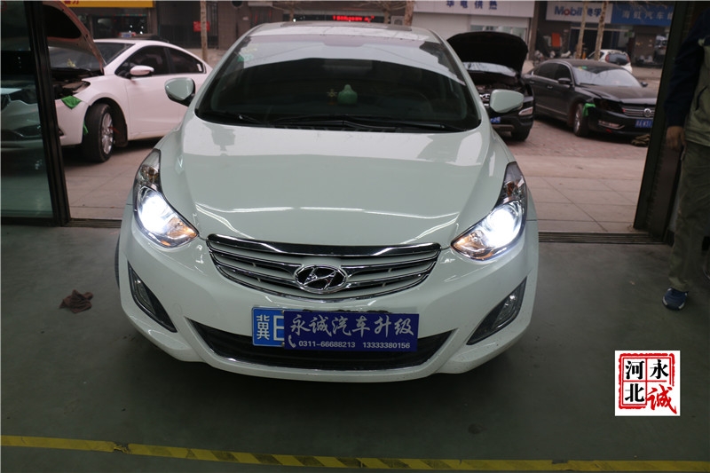 【永誠(chéng)汽車】石家莊朗動(dòng)改燈，貝雷帽雙光透鏡+貝雷帽氙燈+歐司朗安定器