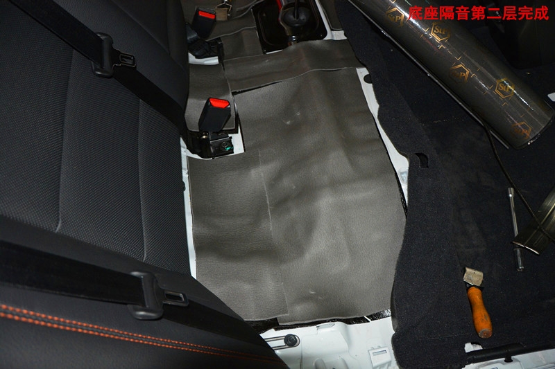 【唐山博納】索納塔9汽車隔音選用全球第一隔音品牌俄羅斯STP,效果一流!