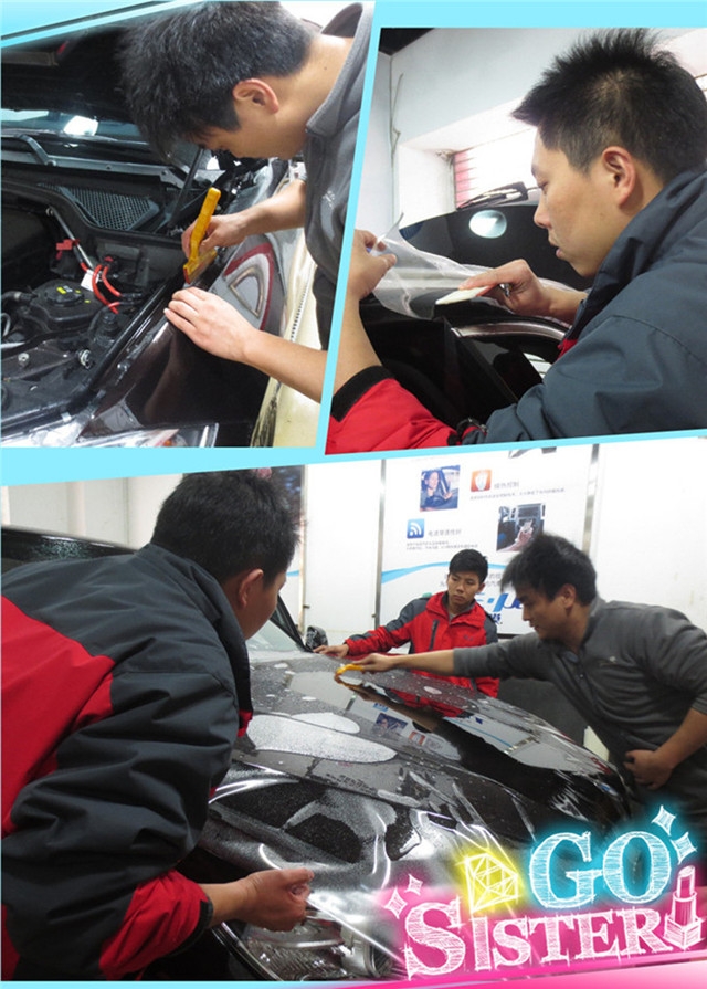 武漢寶馬X5全車艾利車漆透明膜施工/汽車車漆透明膜有什么作用/能用多久/對(duì)車漆有影響嗎
