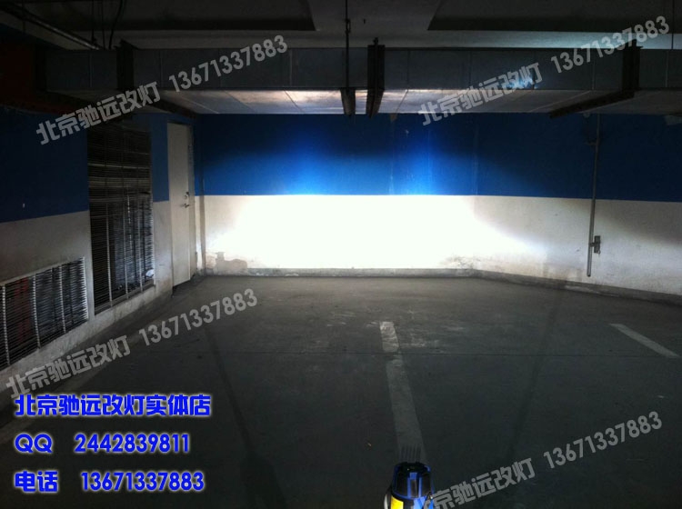 福特探險者 車燈改裝增亮 透鏡氙氣燈改裝  北京改燈