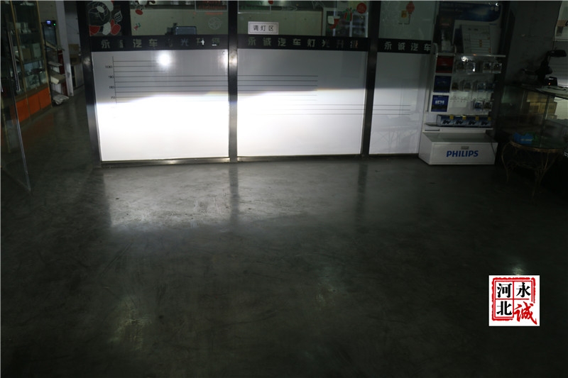 【永誠(chéng)汽車】石家莊專業(yè)改燈店，Q5雙光透鏡+巖崎5500K氙燈+霧燈黃金眼