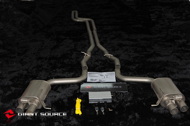 寶馬5系GT改裝巨源中尾端 BMW528 535i遙控閥門giantsource排氣管