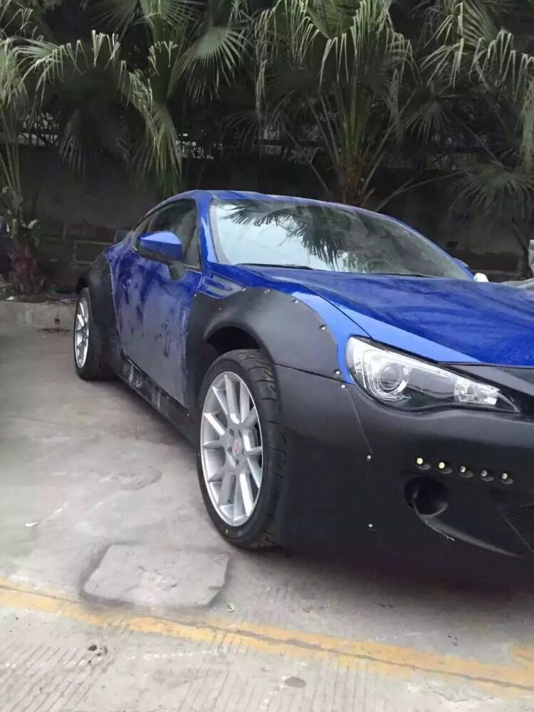 火箭兔寬體二代實(shí)車安裝案例 原車切割改裝