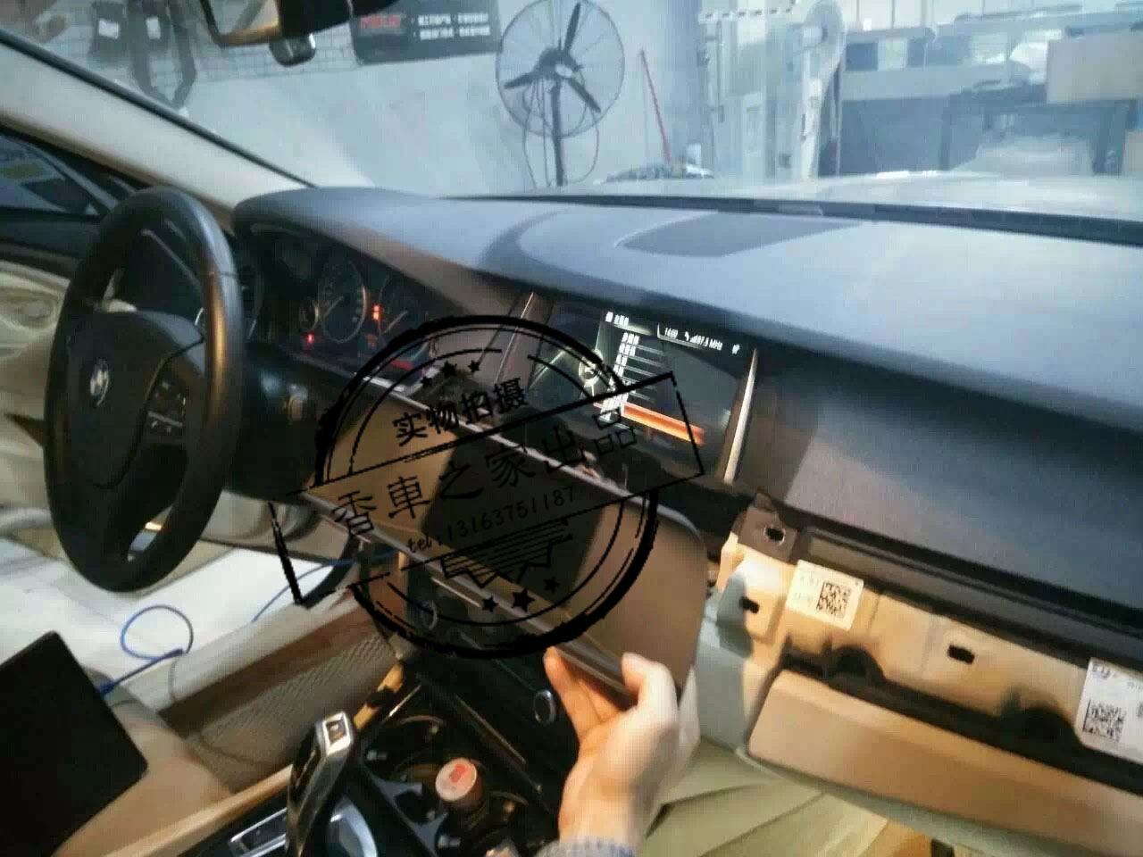 香車之家寶馬525升極NBT主機(jī)＋導(dǎo)行＋大屏＋手寫＋倒車影像