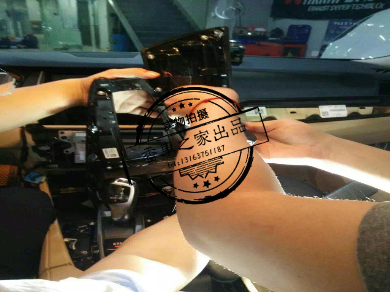 香車之家寶馬525升極NBT主機(jī)＋導(dǎo)行＋大屏＋手寫＋倒車影像