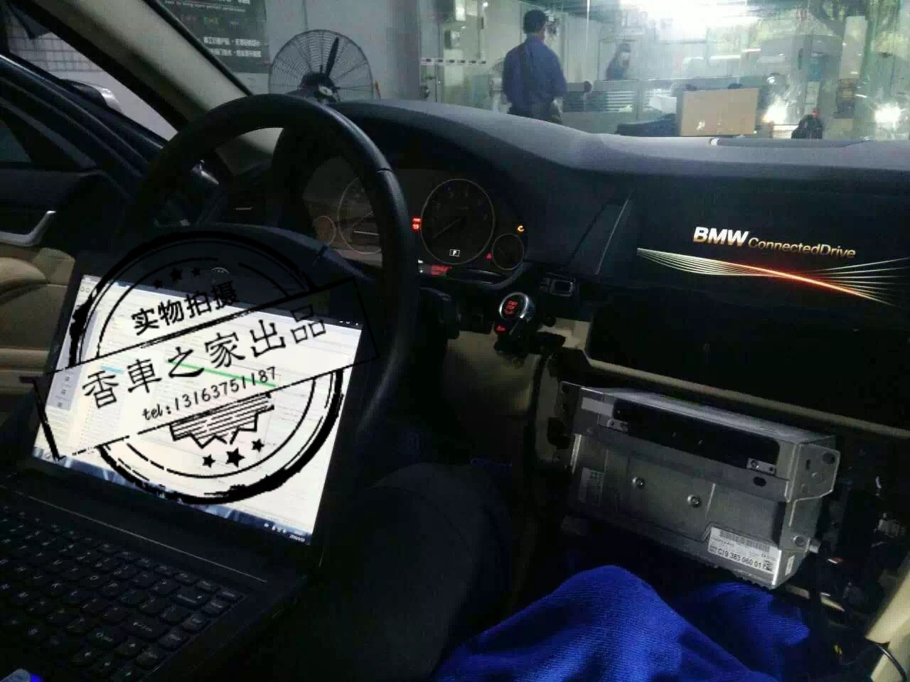 香車之家寶馬525升極NBT主機(jī)＋導(dǎo)行＋大屏＋手寫＋倒車影像