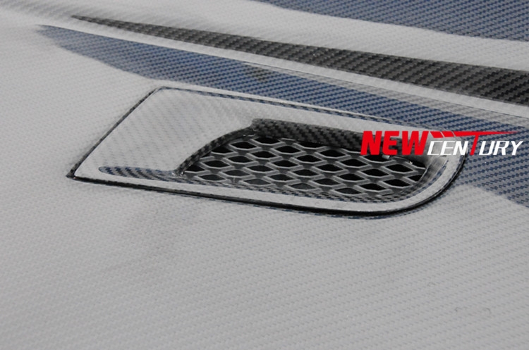 寶馬新款3系改裝碳纖維機蓋 BMW320li F30F35開孔散熱引擎蓋包圍