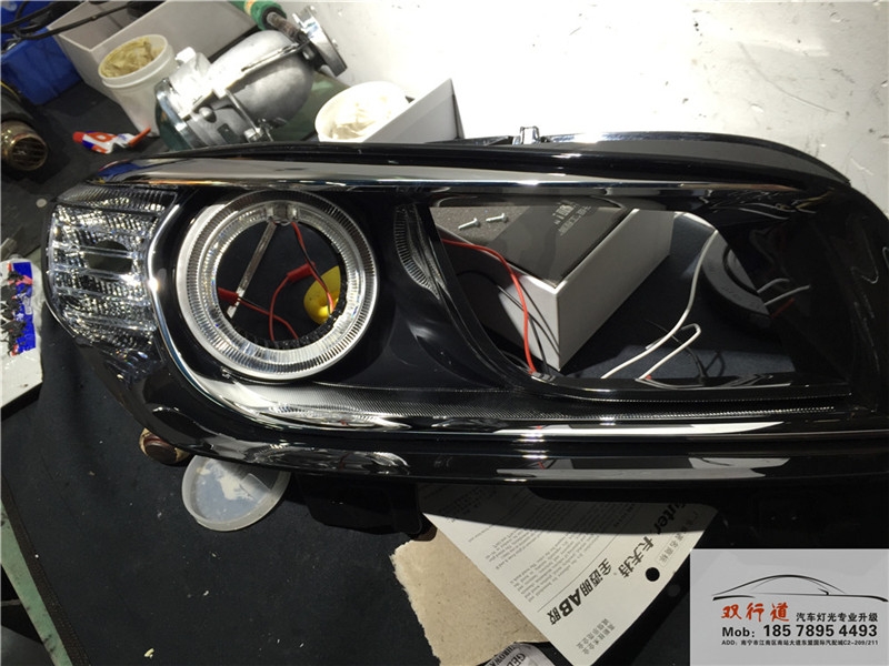 起亞K4車(chē)燈升級(jí)-Q5雙光透鏡-南寧雙行道出品
