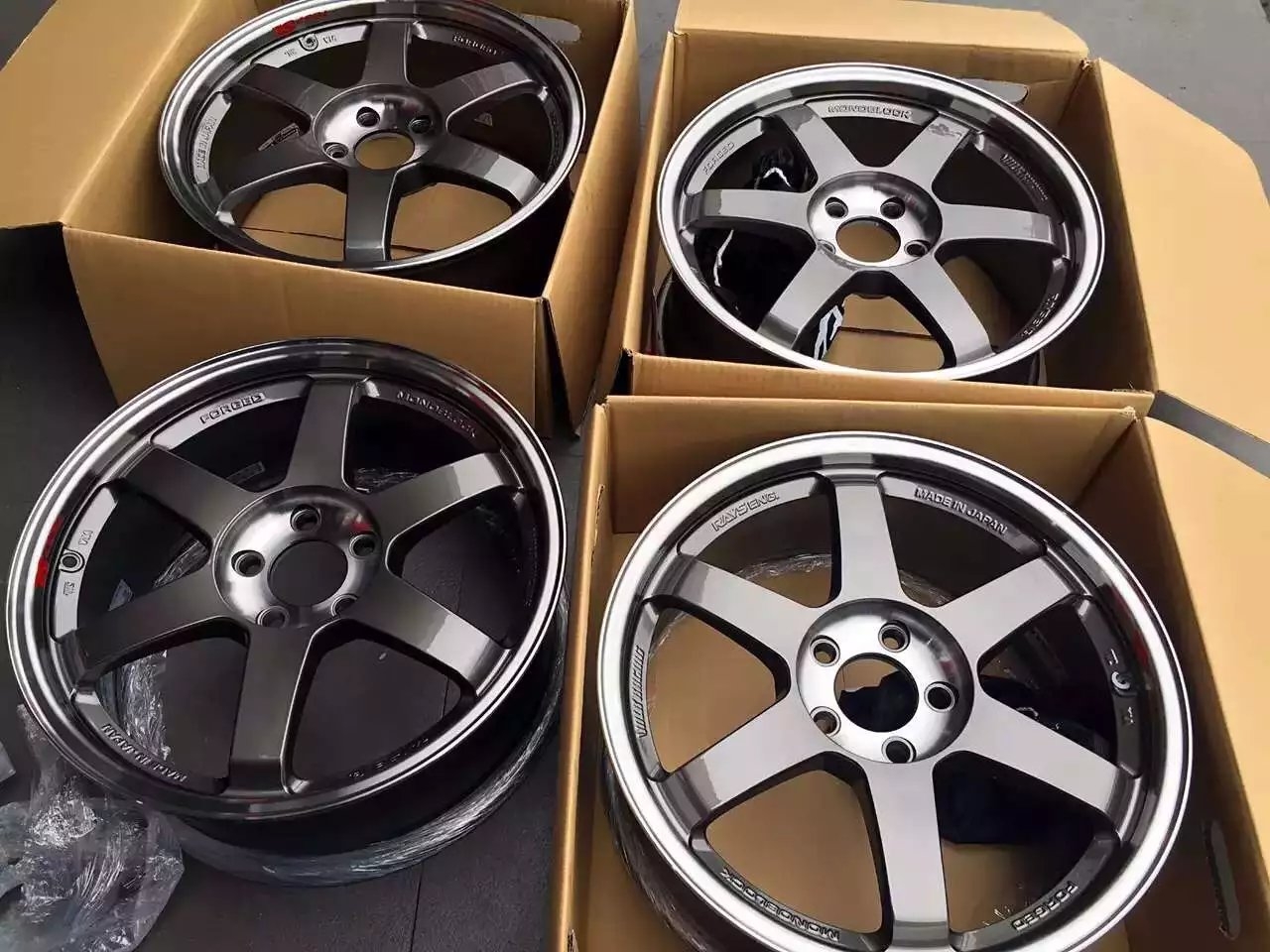 大眾 裝TE37 完工！