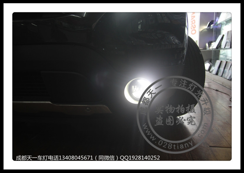 成都福特探險者改燈車燈改裝德國原裝海拉5歐司朗CBH氙氣燈霧燈歐司朗FOG