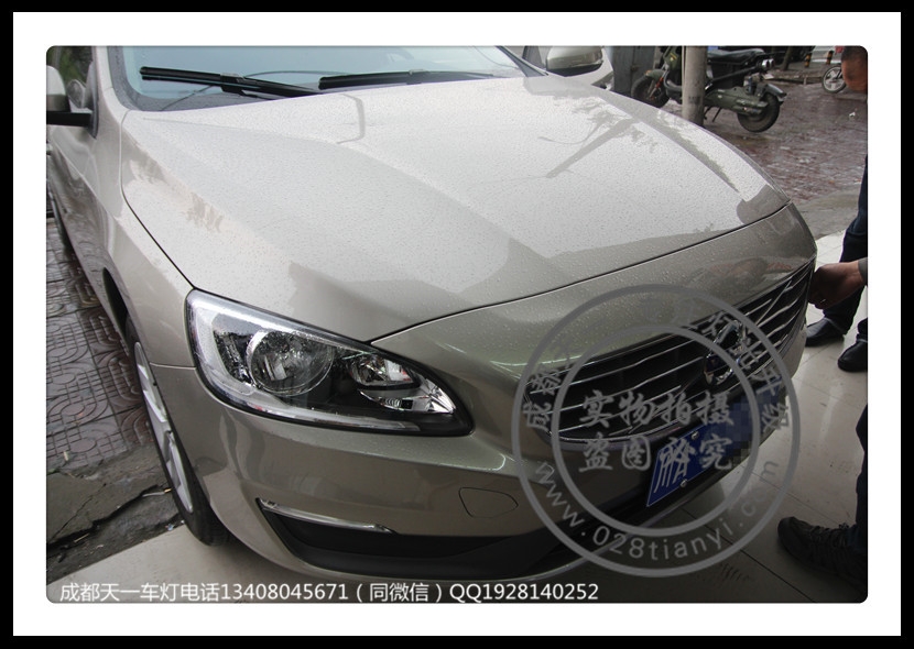 成都新款沃爾沃S60LT3改燈車(chē)燈改裝德國(guó)原裝海拉3CNB氙氣燈
