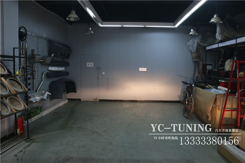 【永誠汽車】石家莊專業(yè)改燈，新?？怂垢难b海拉5雙光透鏡，氙氣燈，ST流光日行燈