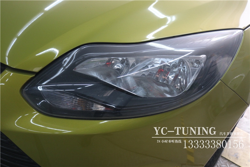 【永誠汽車】石家莊專業(yè)改燈，新?？怂垢难b海拉5雙光透鏡，氙氣燈，ST流光日行燈