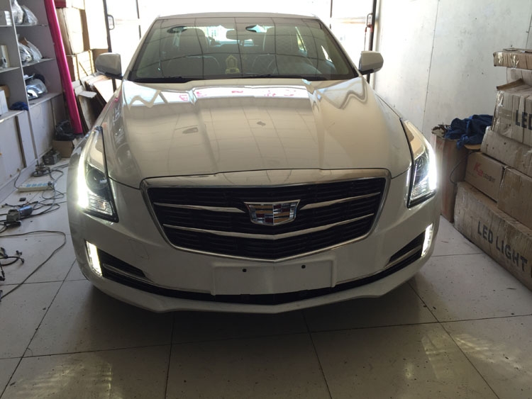 凱迪拉克ATSL 專用日行燈  氙氣燈 北京馳遠(yuǎn)改燈