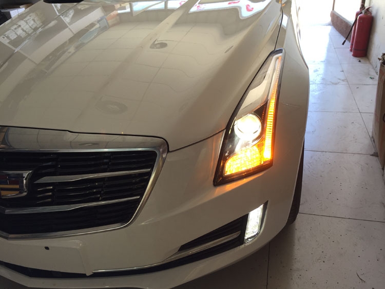 凱迪拉克ATSL 專用日行燈  氙氣燈 北京馳遠(yuǎn)改燈