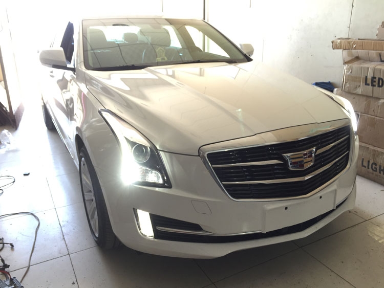 凱迪拉克ATSL 專用日行燈  氙氣燈 北京馳遠(yuǎn)改燈