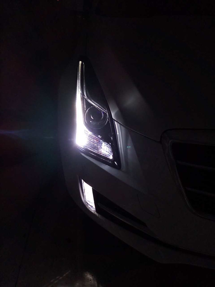 凱迪拉克ATSL 專用日行燈  氙氣燈 北京馳遠(yuǎn)改燈