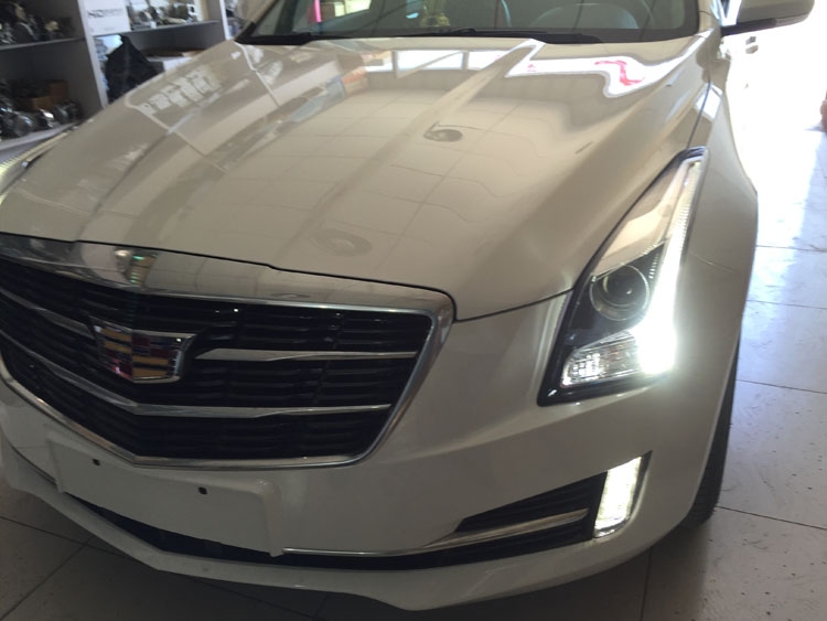 凱迪拉克ATSL 專用日行燈  氙氣燈 北京馳遠(yuǎn)改燈