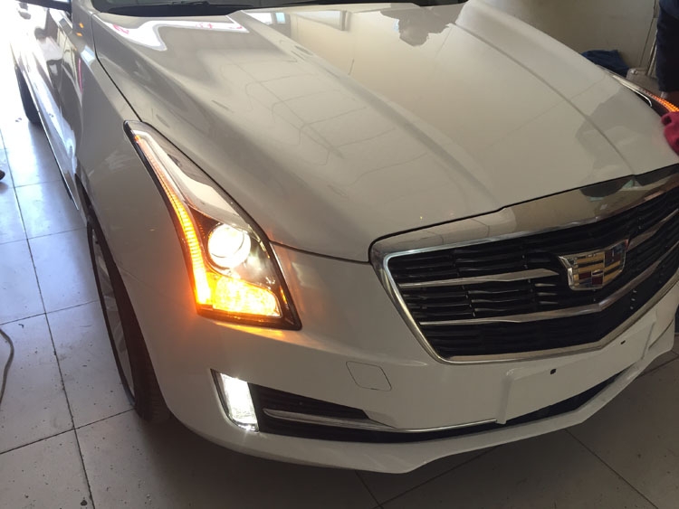 凱迪拉克ATSL 專用日行燈  氙氣燈 北京馳遠(yuǎn)改燈