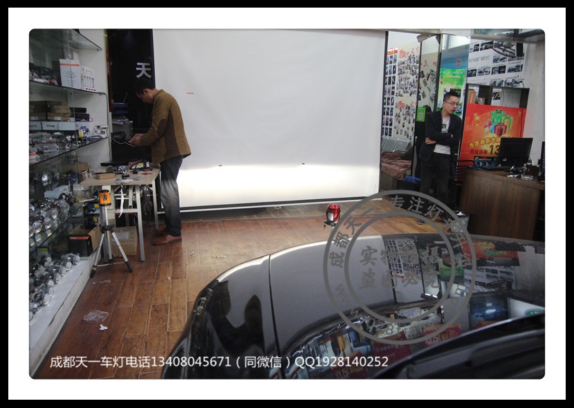 成都豐田凱美瑞車(chē)燈改裝海拉5雙光透鏡歐司朗氙氣燈LED日行燈