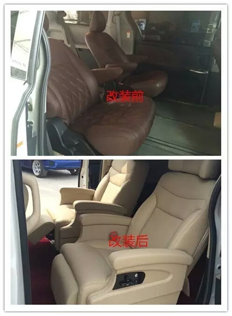 河南哪家改裝比較好？鄭州車時尚豐田塞納內飾定制改裝，流星雨演繹著浪漫