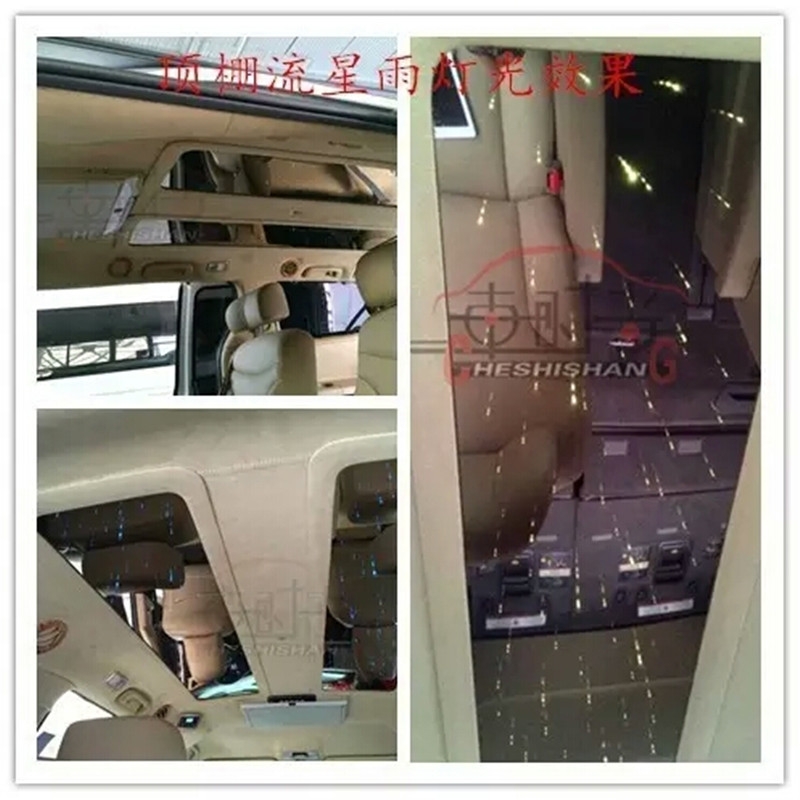 河南哪家改裝比較好？鄭州車時尚豐田塞納內飾定制改裝，流星雨演繹著浪漫