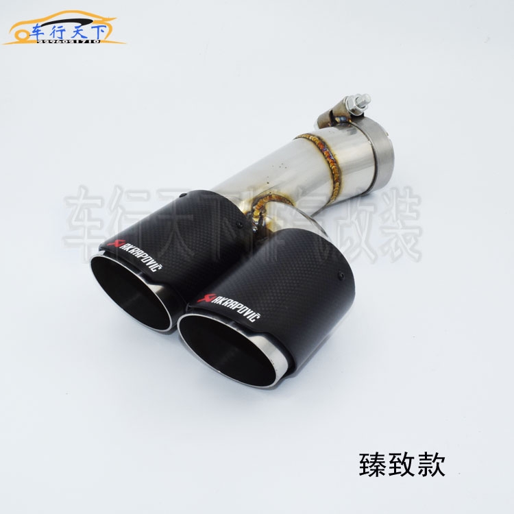 寶馬新3系318 320改裝雙出尾喉排氣管一出二款式