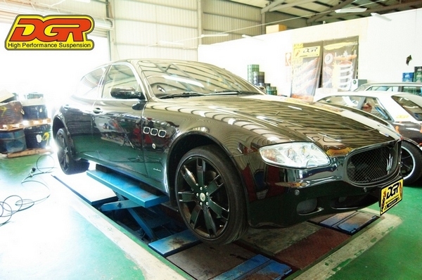 瑪莎拉蒂_Maserati 總裁 安裝上DGR壁震器