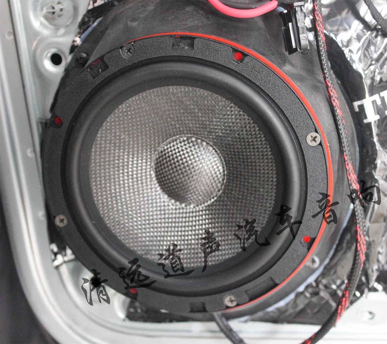 清遠(yuǎn)汽車(chē)音響改裝店道聲店最新案例——大眾途觀
