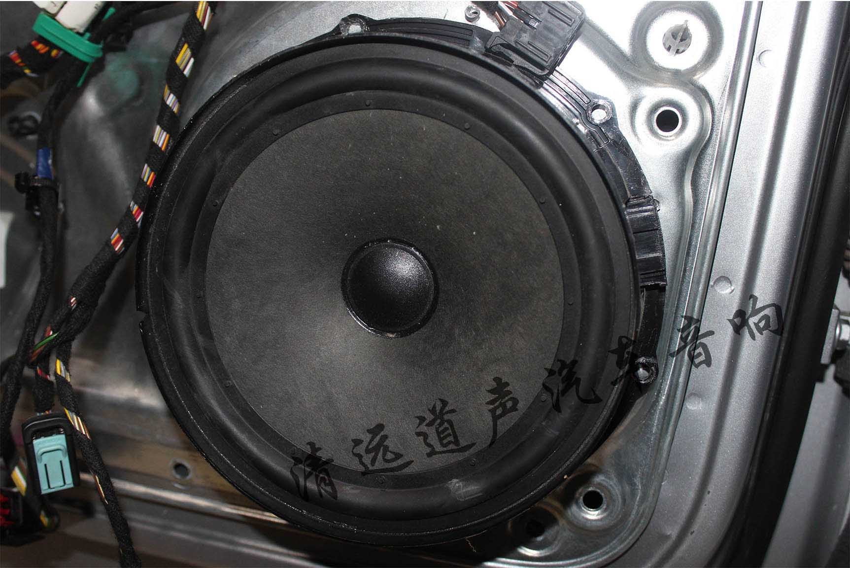 清遠(yuǎn)汽車(chē)音響改裝店道聲店最新案例——大眾途觀